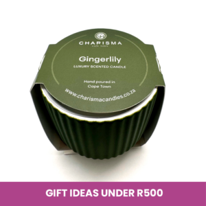 Gifts Under R500 - Charisma Candles Fragranced Candle Ceramic Ribbed Holder *